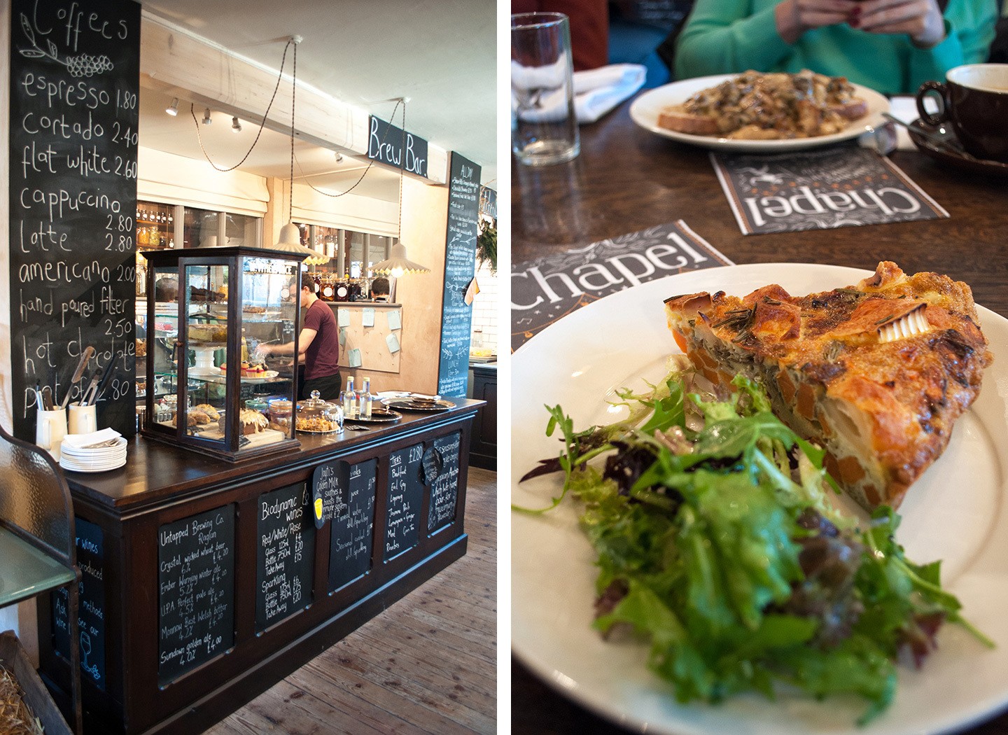 The Chapel gallery and cafe, Abergavenny