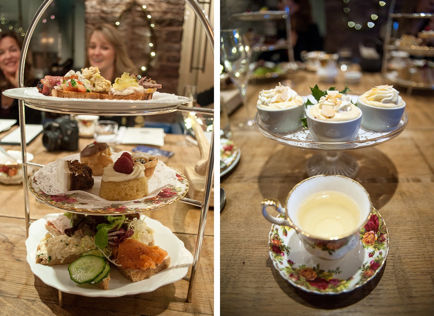 Afternoon tea at the Angel Abergavenny