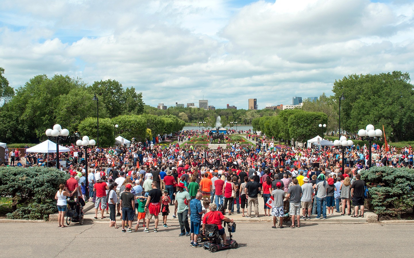 Canada Day celebrations in Regina, Saskatchewan