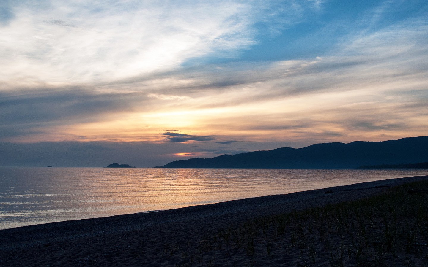 Sunset over Lake Superior