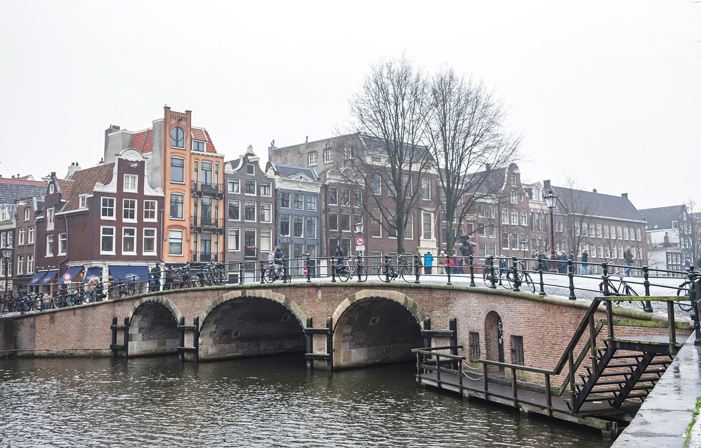 Amsterdam in January