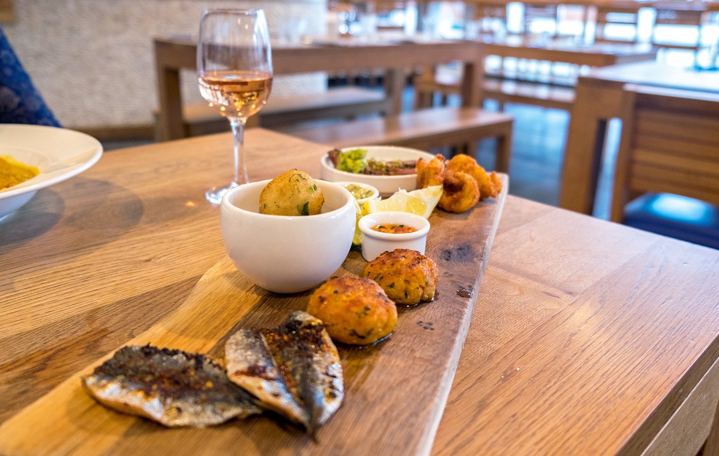 Dinner at Rick Stein's Falmouth