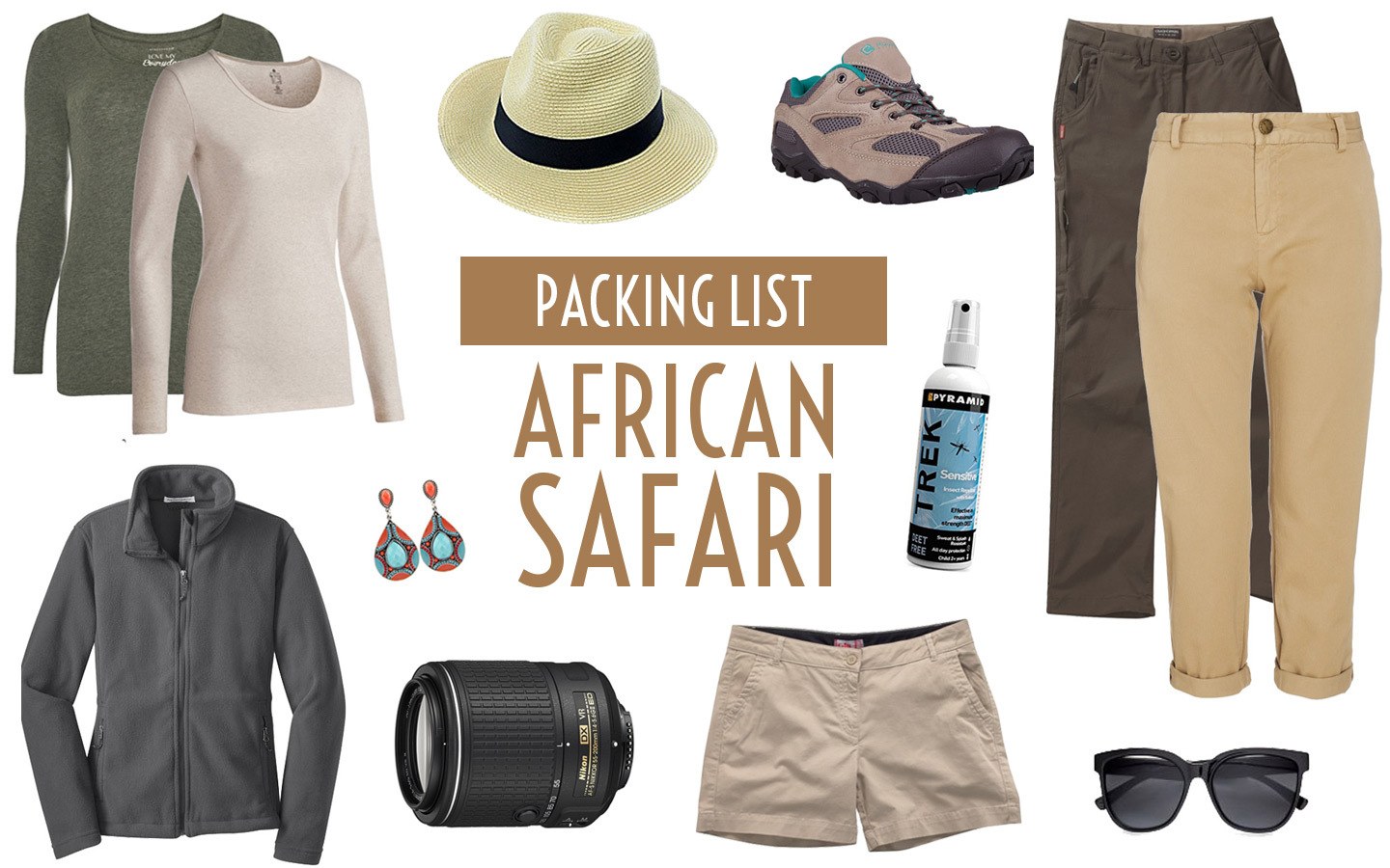africa safari packing list