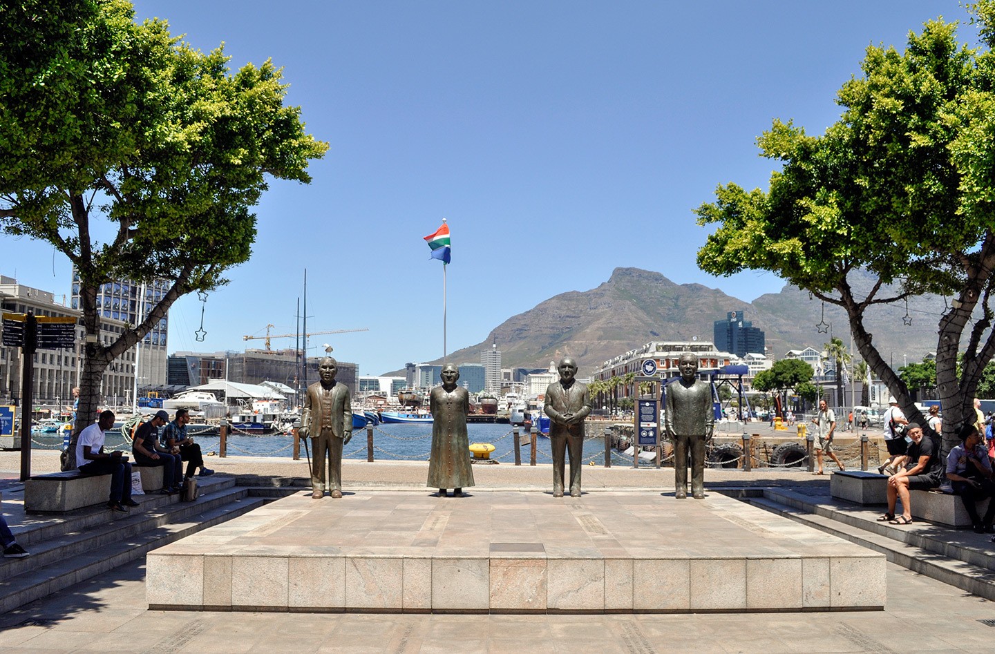 Nobel Square at the V&A Waterfront, Cape Town