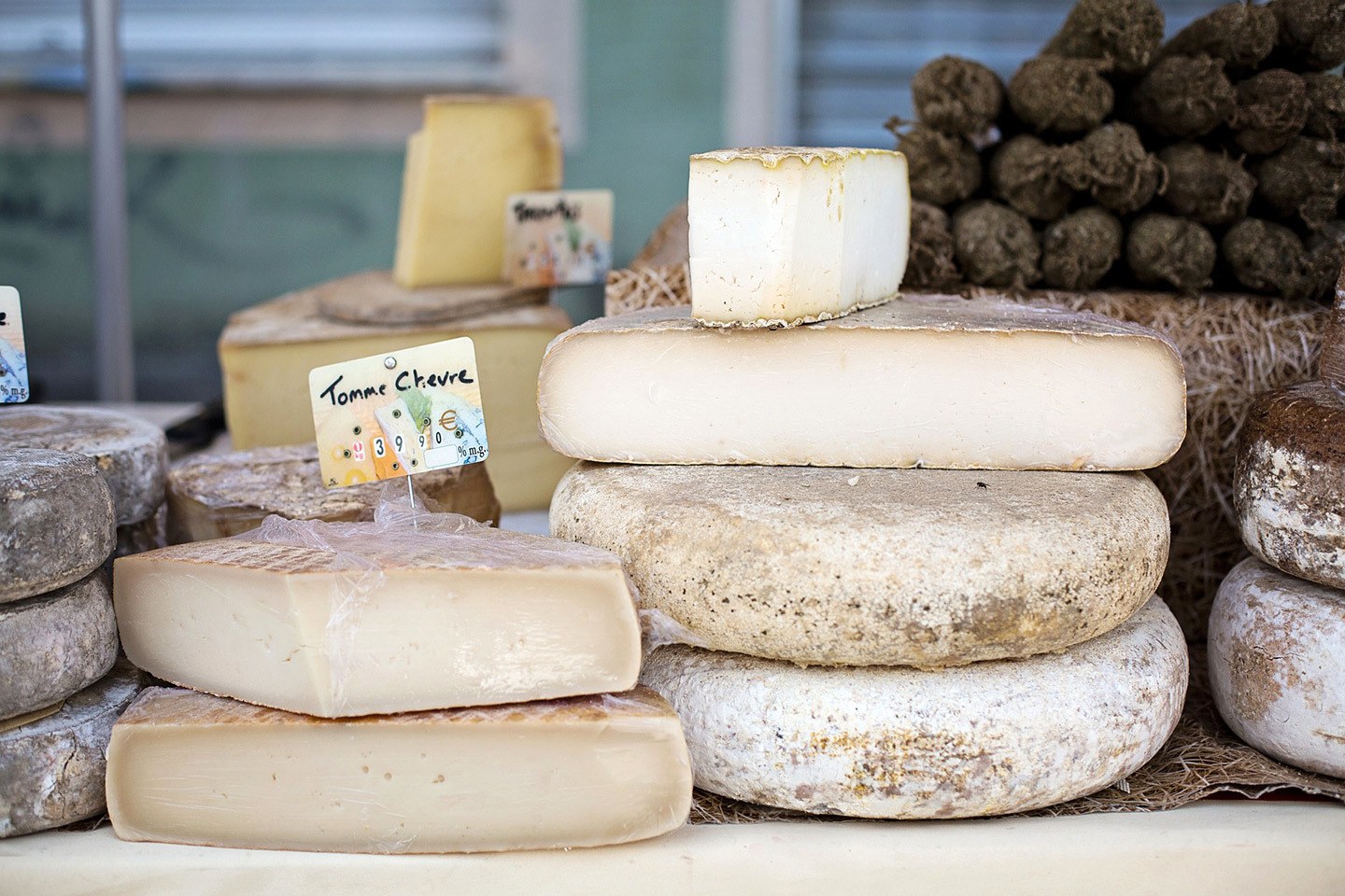Cheese in Brittany France