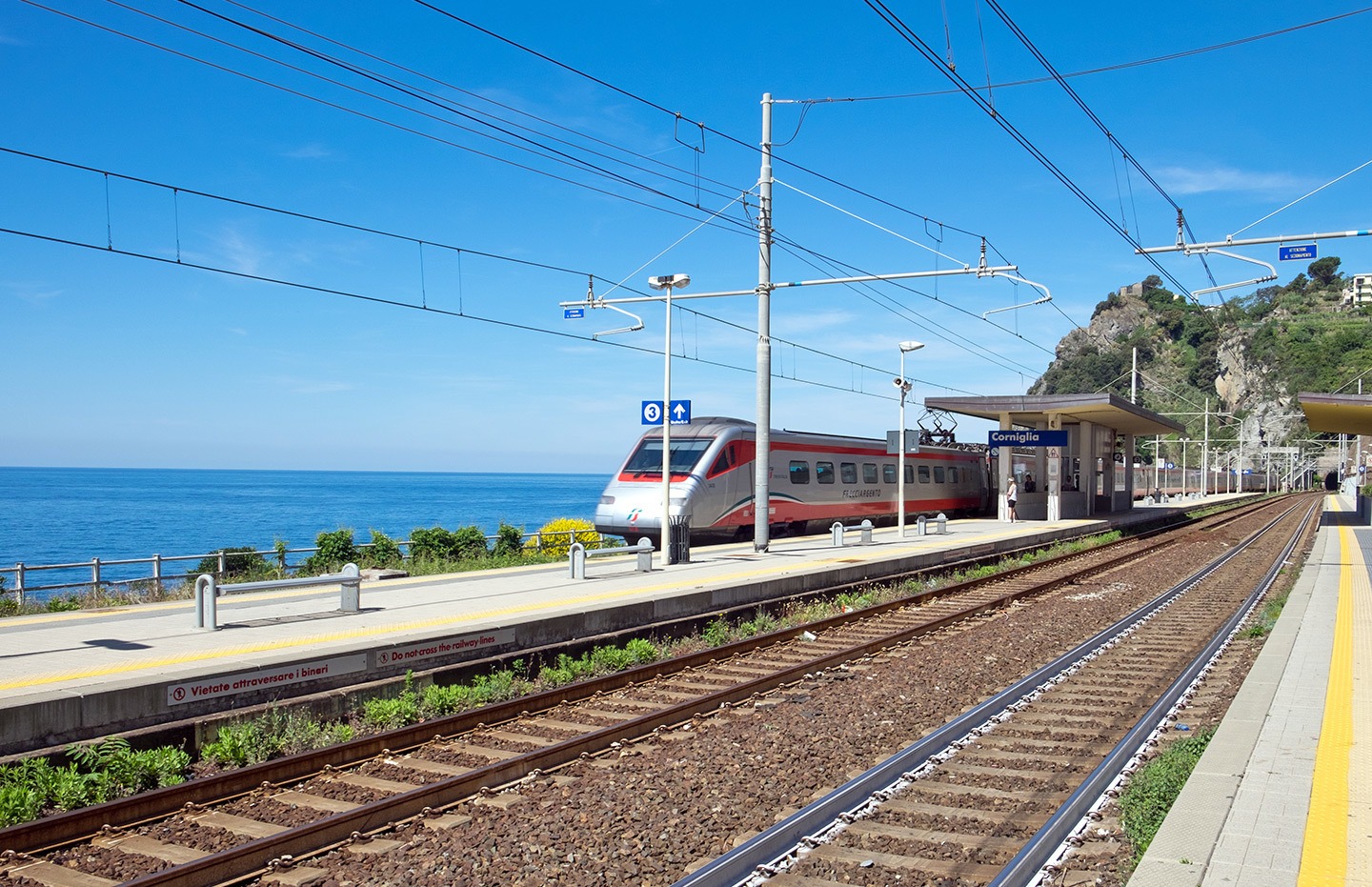 A rail trip on the Cinque Terre's coastal train line