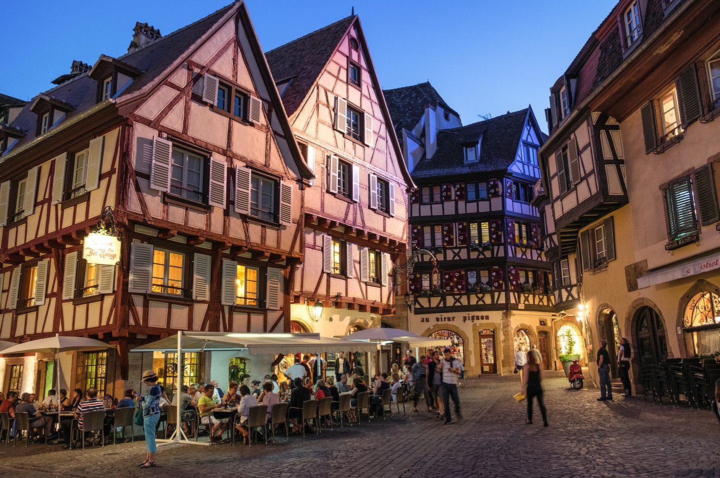 Evenings in Colmar, France