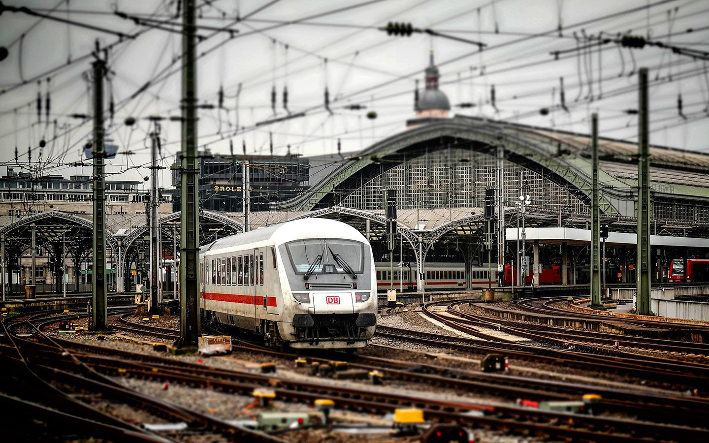 Train station in Cologne, Germany
