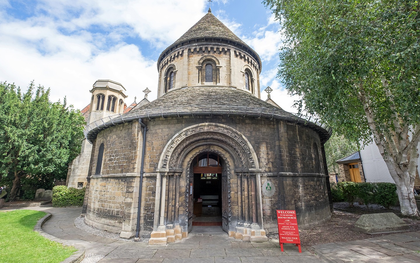 The Church of the Holy Sepulchre, generally known as The Round Church, in Cambridge
