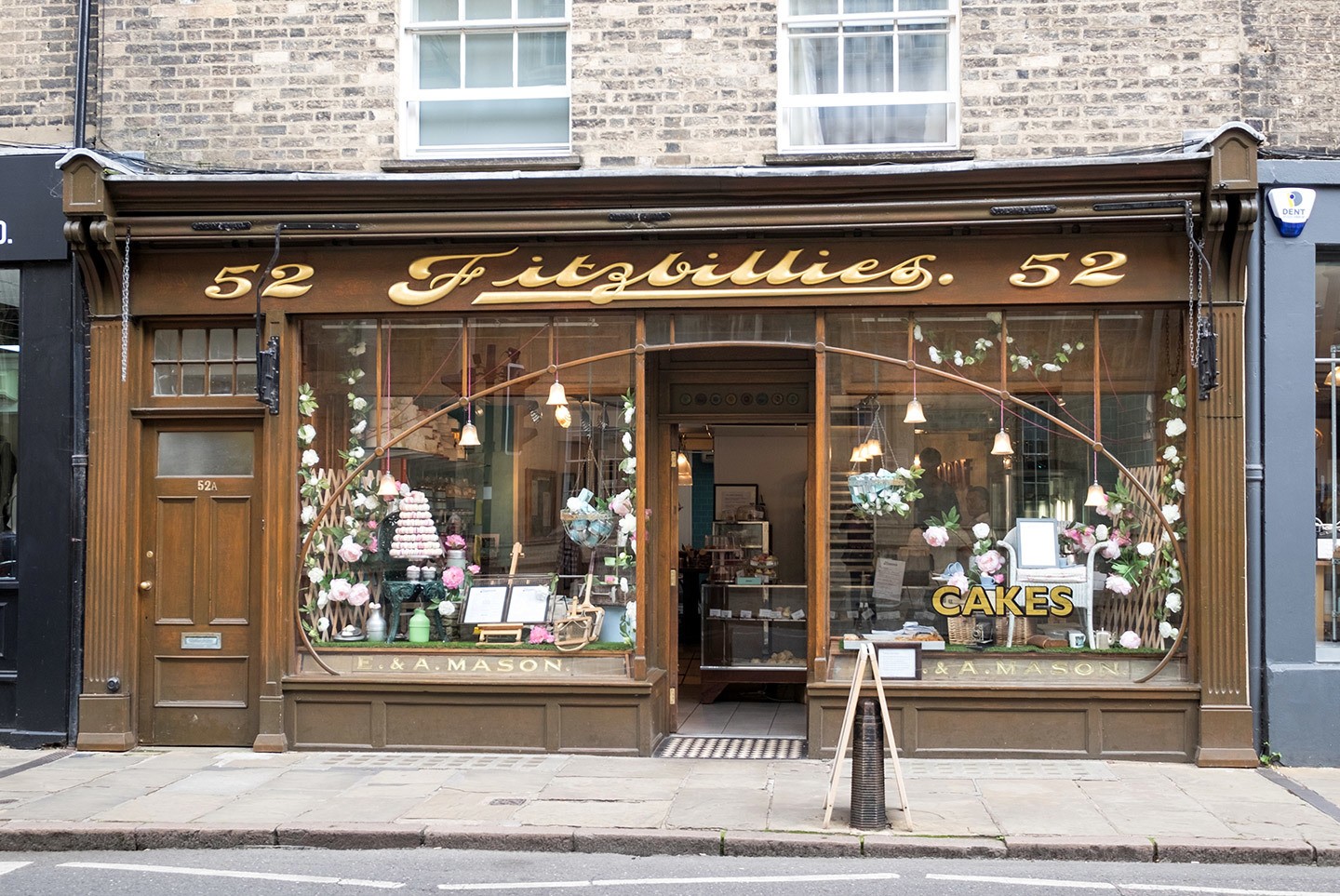 Fitzbillies Café in Cambridge