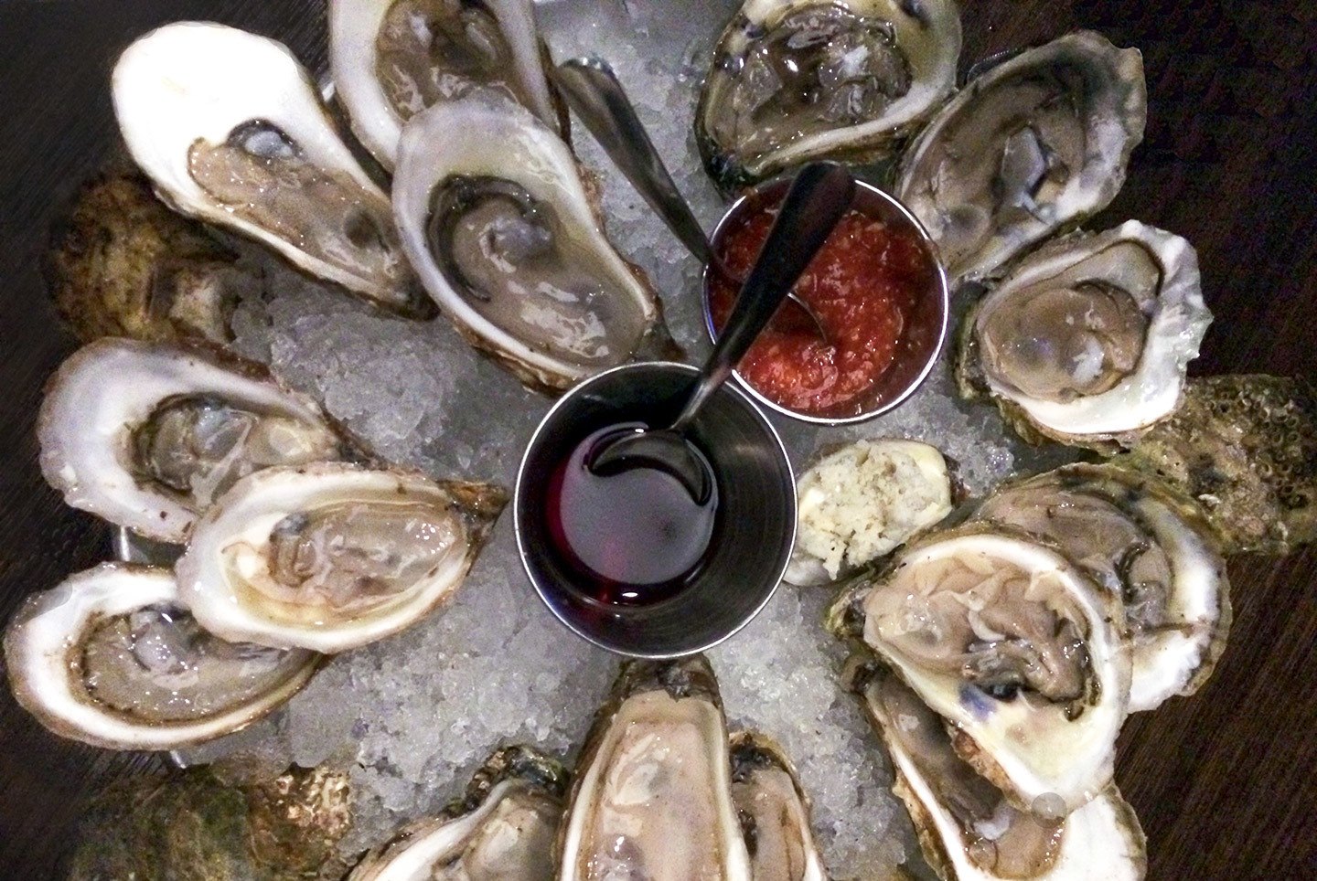 Oysters in Prince Edward Island, Canada