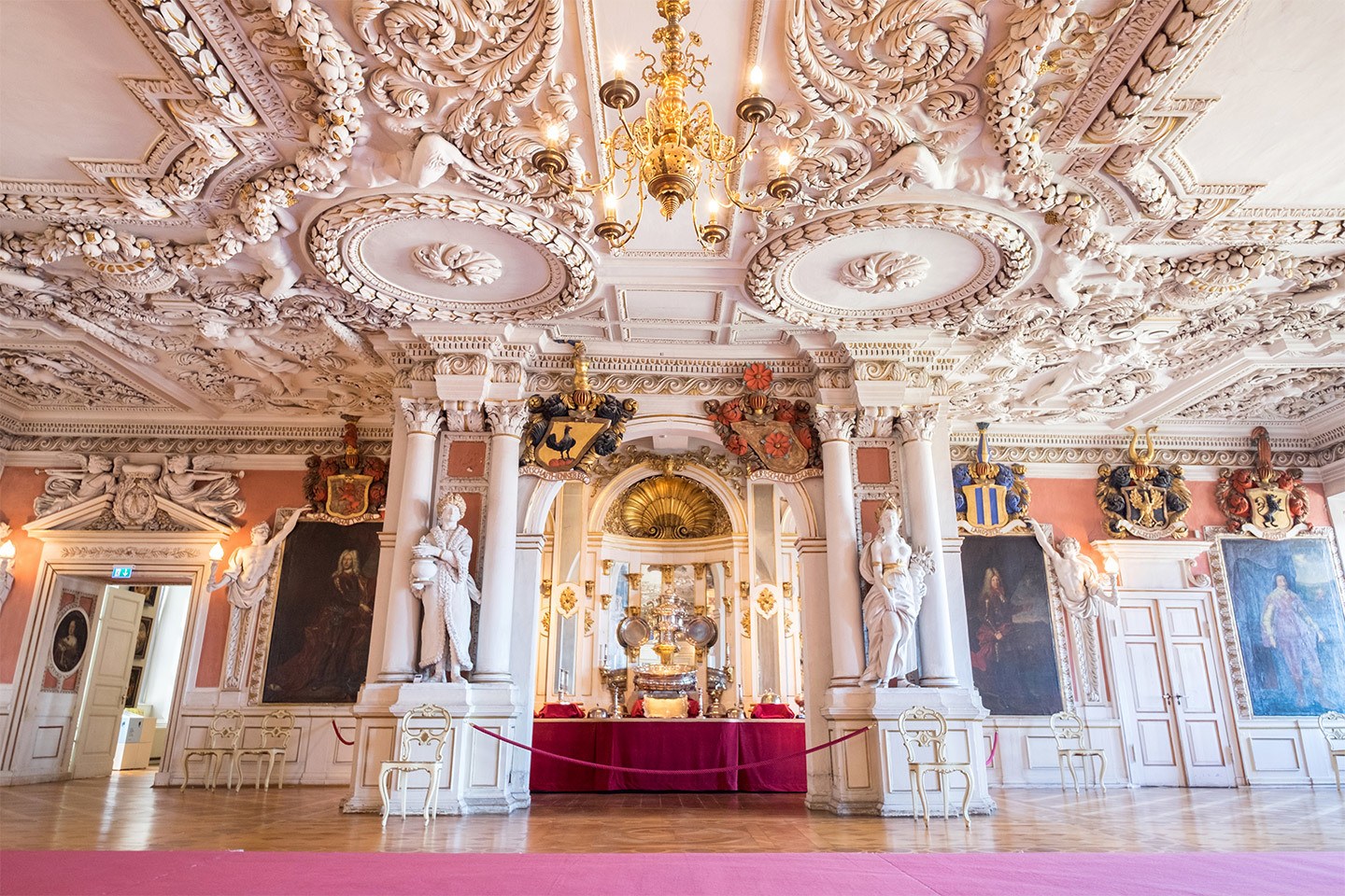 Friedenstein Palace ballroom
