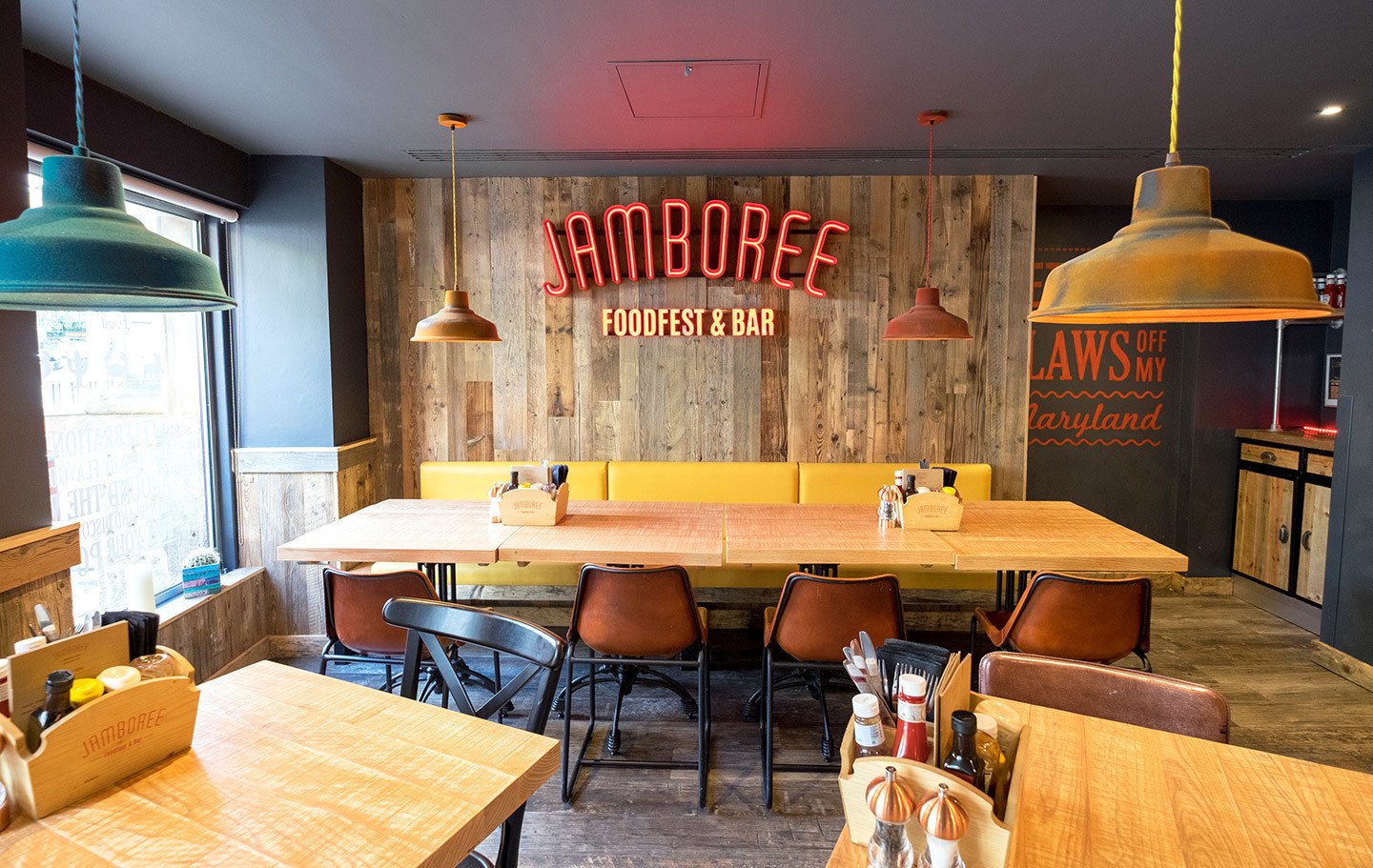 Jamboree restaurant at the Ibis Styles Manchester Portland