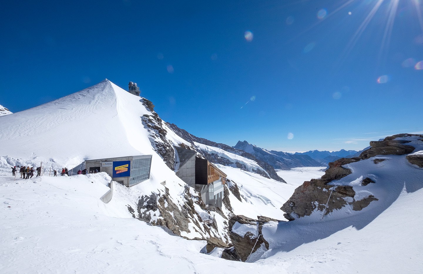 Jungfraujoch mountain railway, Switzerland
