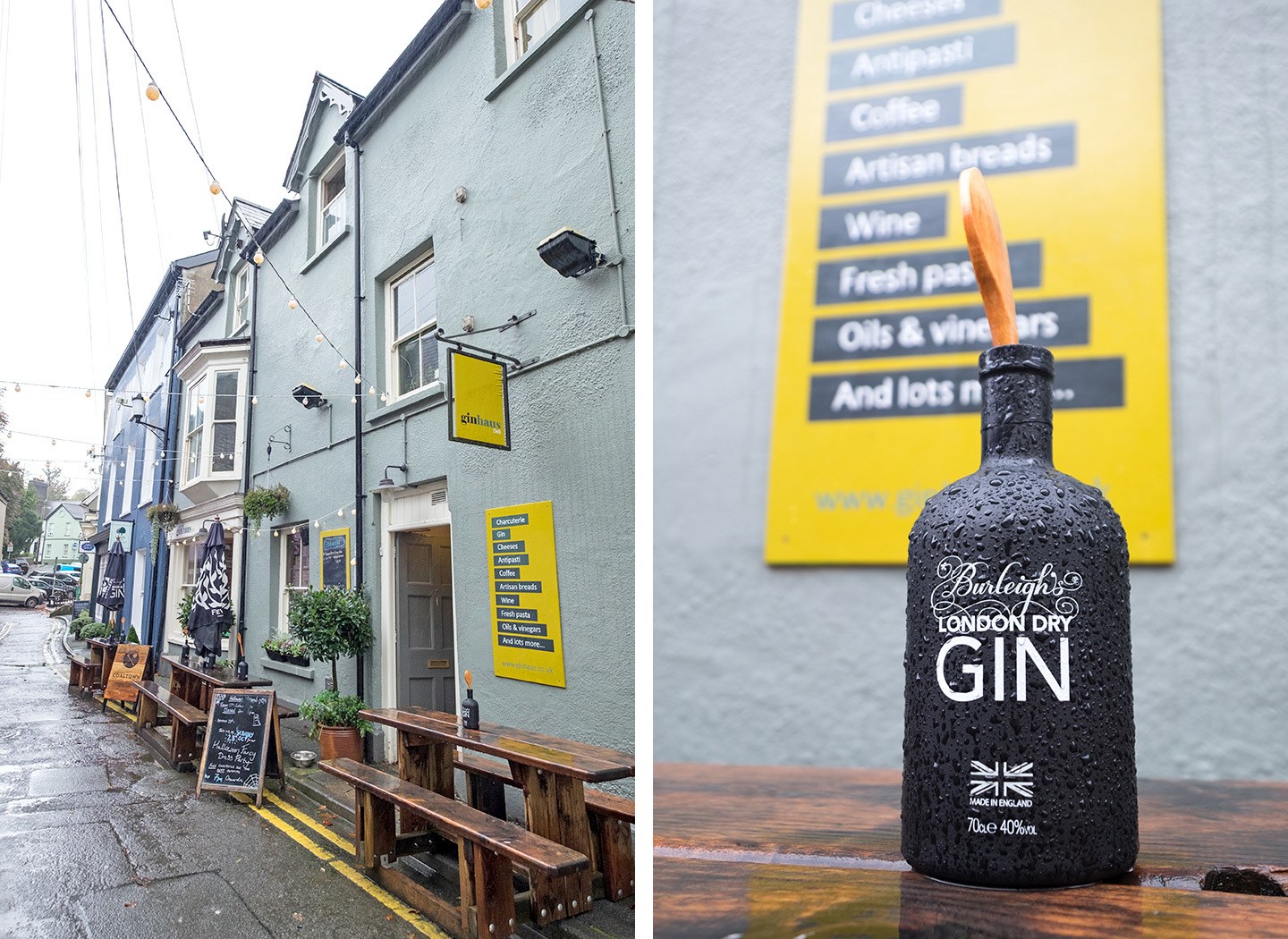 Ginhaus deli in Llandeilo, South Wales