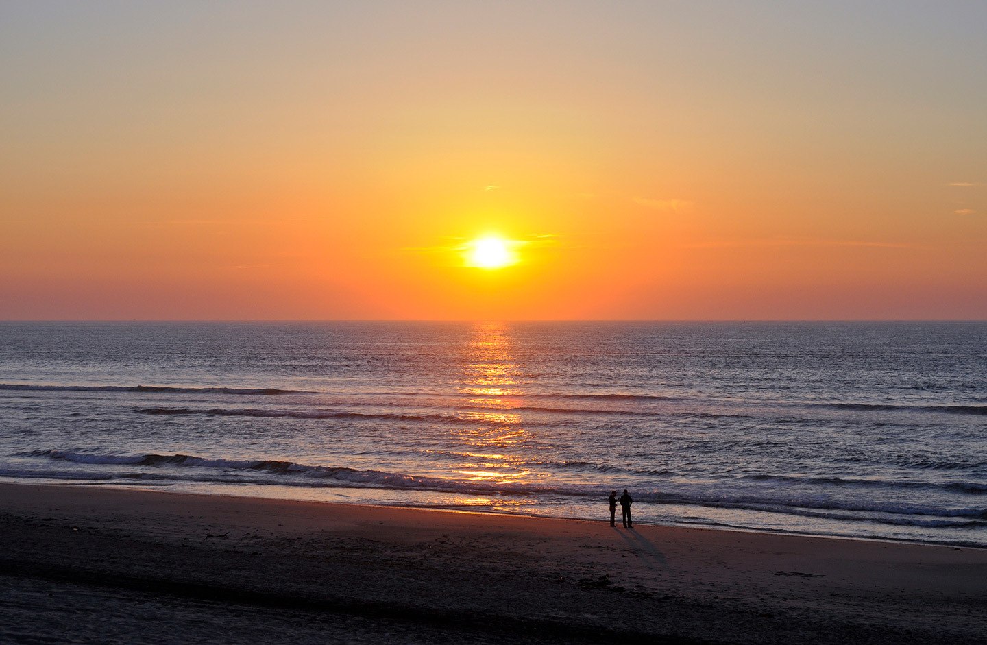 Sunset in Arcachon