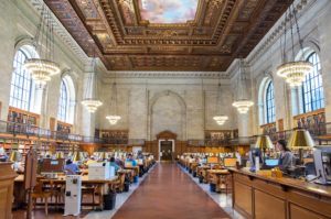 Nowojorska Biblioteka Publiczna, Nowy Jork, USA