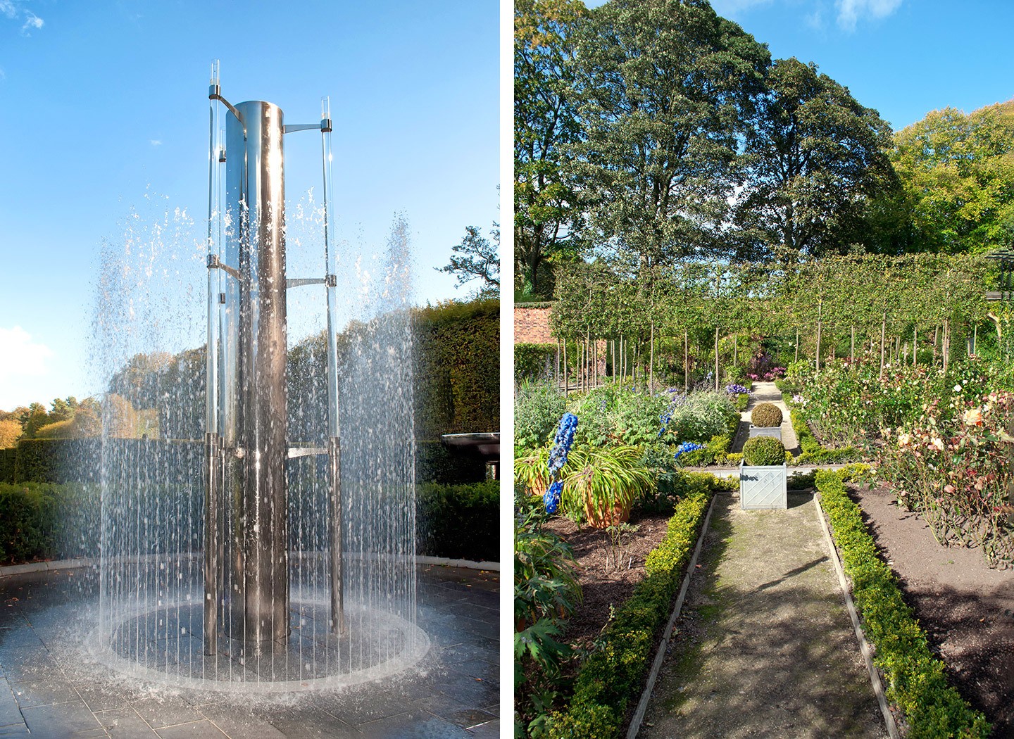 Alnwick Garden in Northumberland