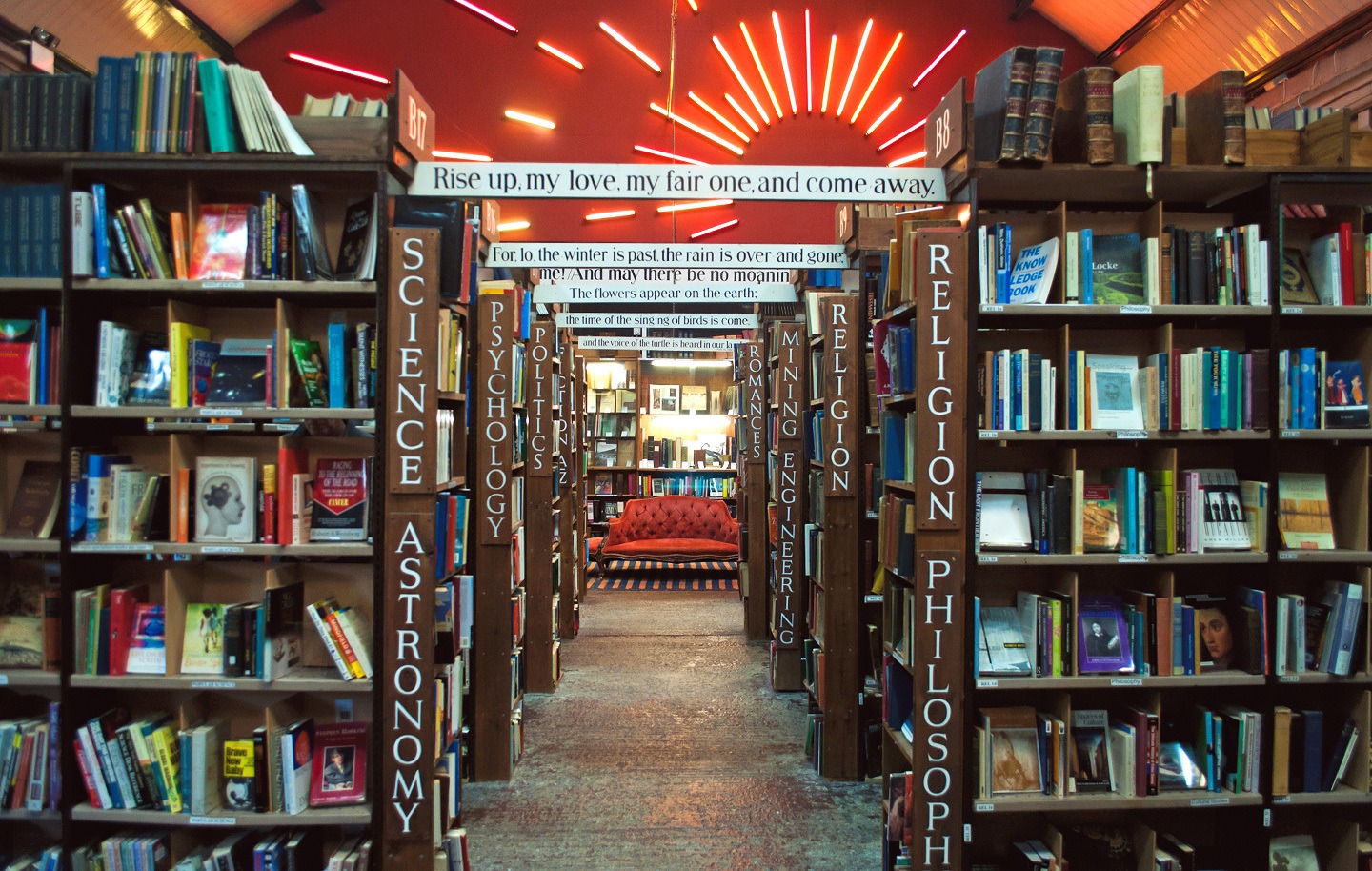 Barter Books in Alnwicjk, Northumberland, England