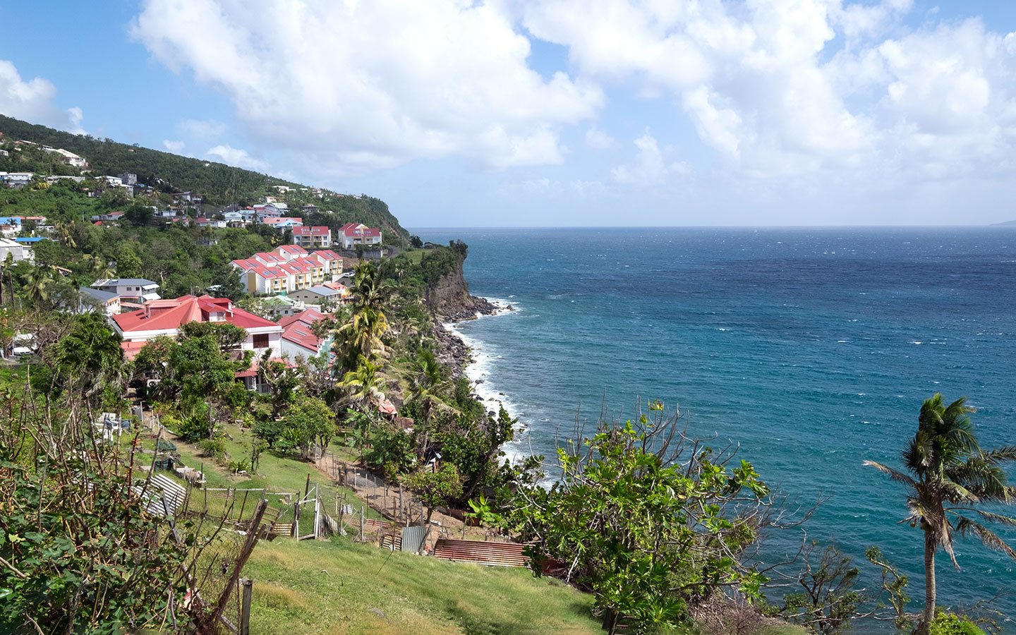 Views along the coast of Basse-Terre, Guadeloupe
