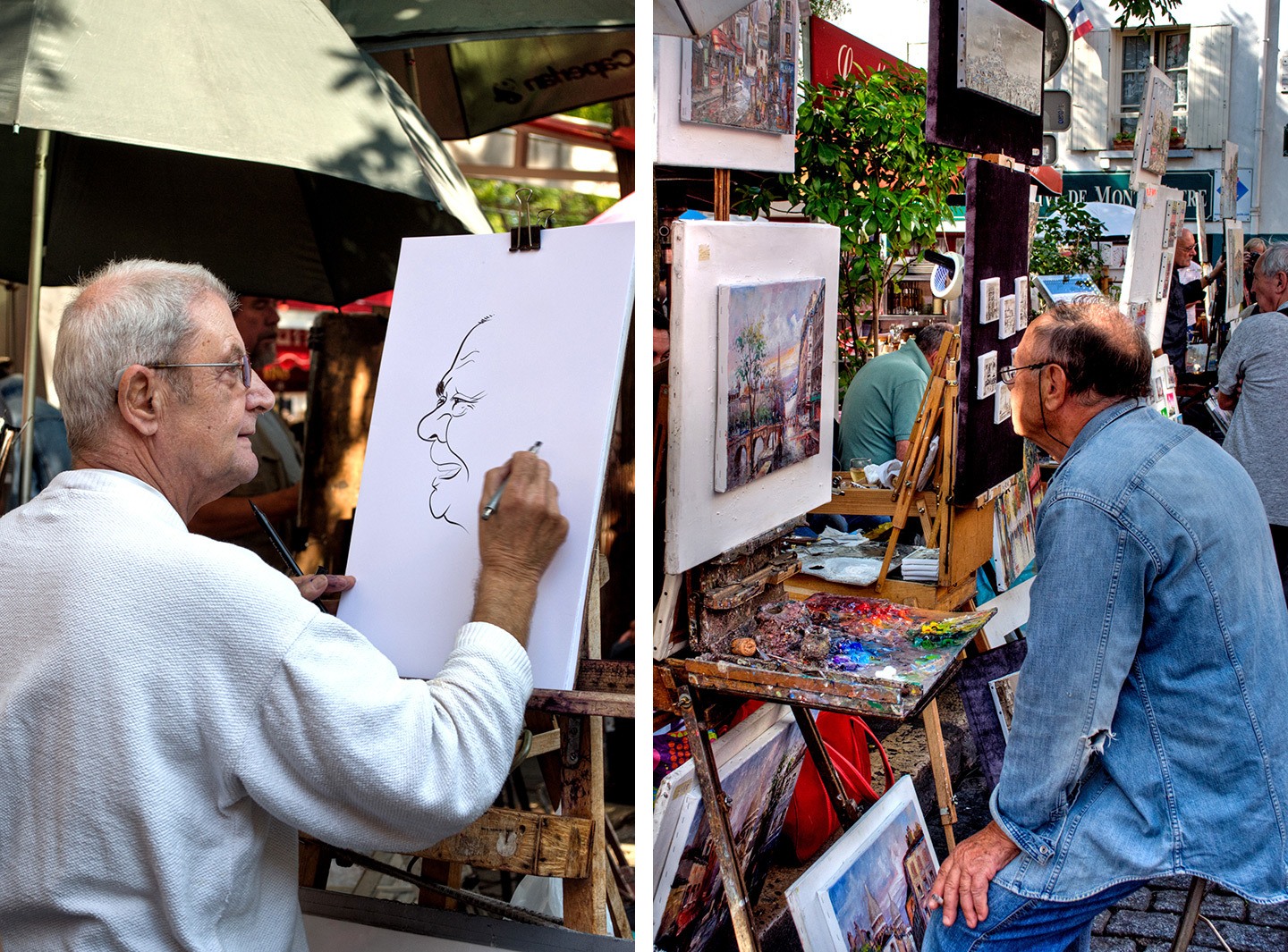Artists in the Place du Tetre