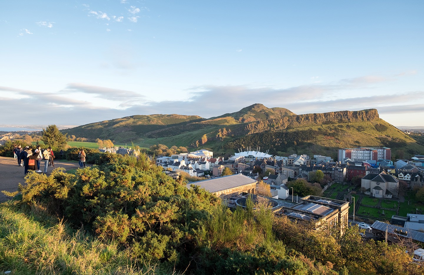 Views of Arthur's Seat in Edinburgh