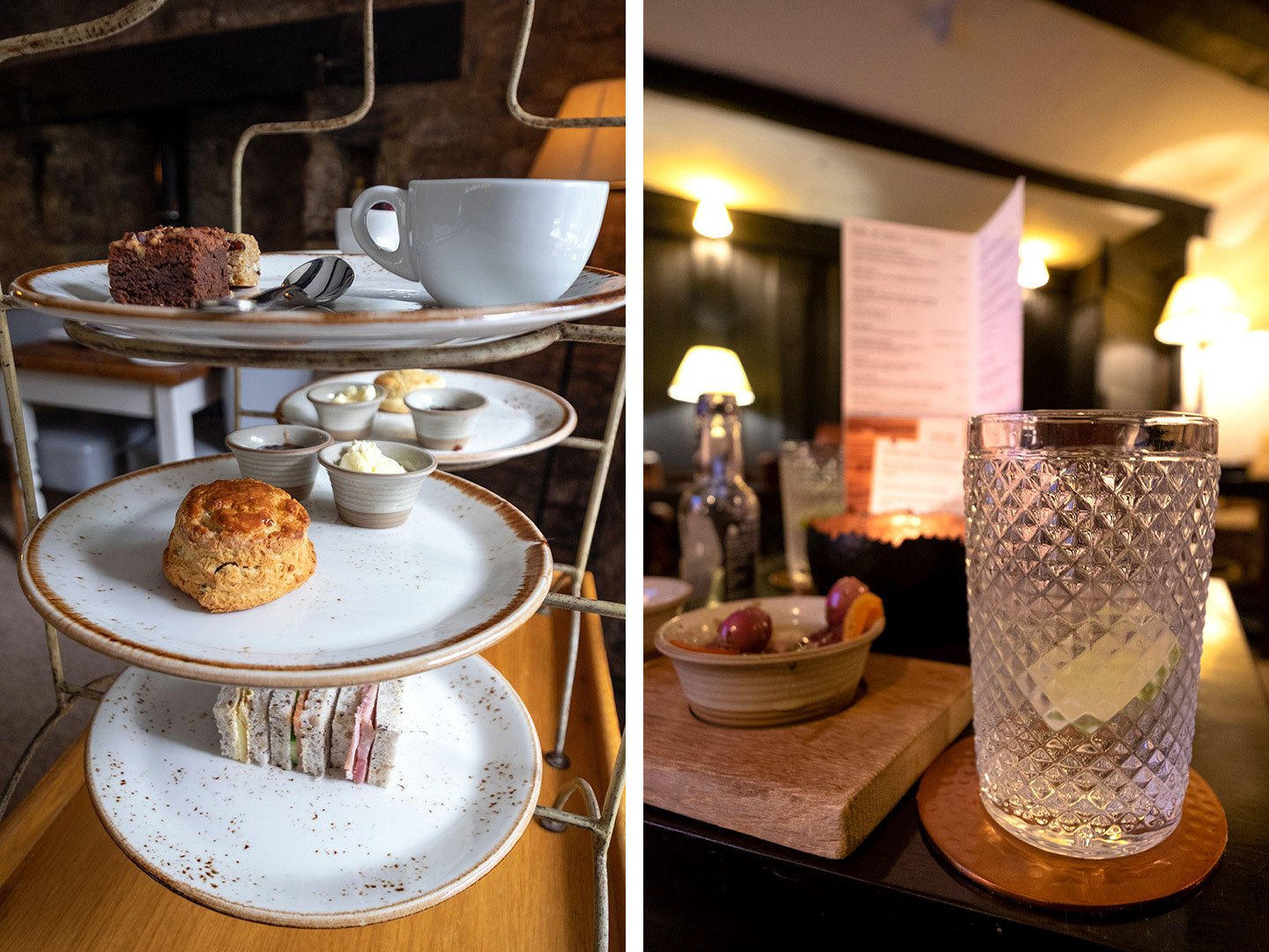 Food at the Tudor Farmhouse hotel