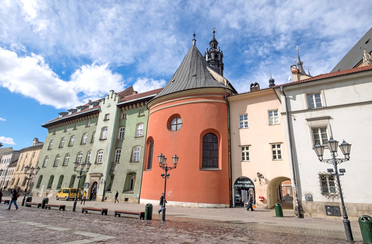 Old town in Krakow, Poland