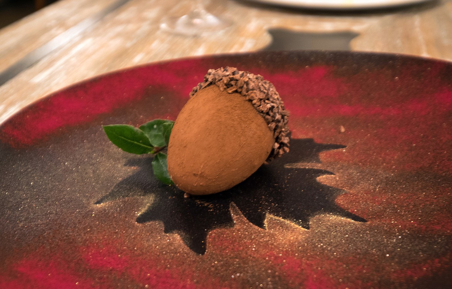 Dessert at the Szara Gęś (Gray Goose) Krakow