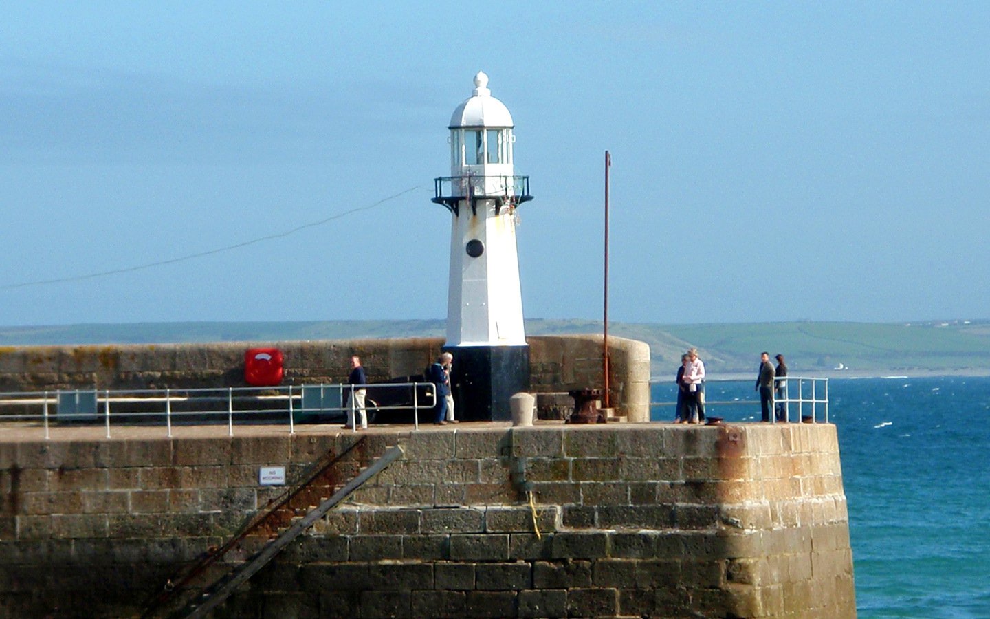 St Ives lighthouse, Cornwall
