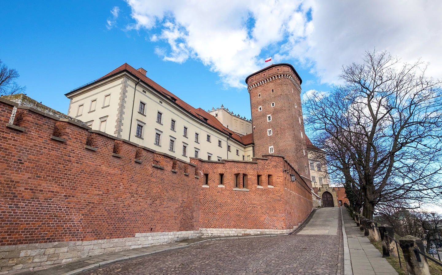 Wawel Castle in Krakow, Poland