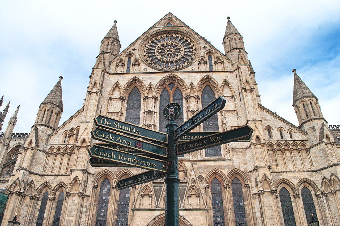 The exterior of York Minster