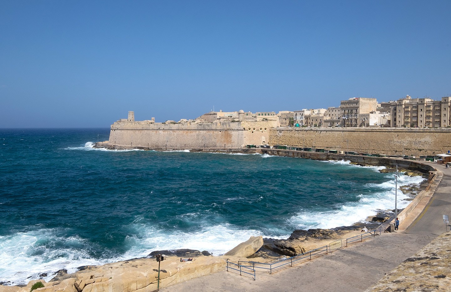 Harbour in Valletta, Malta