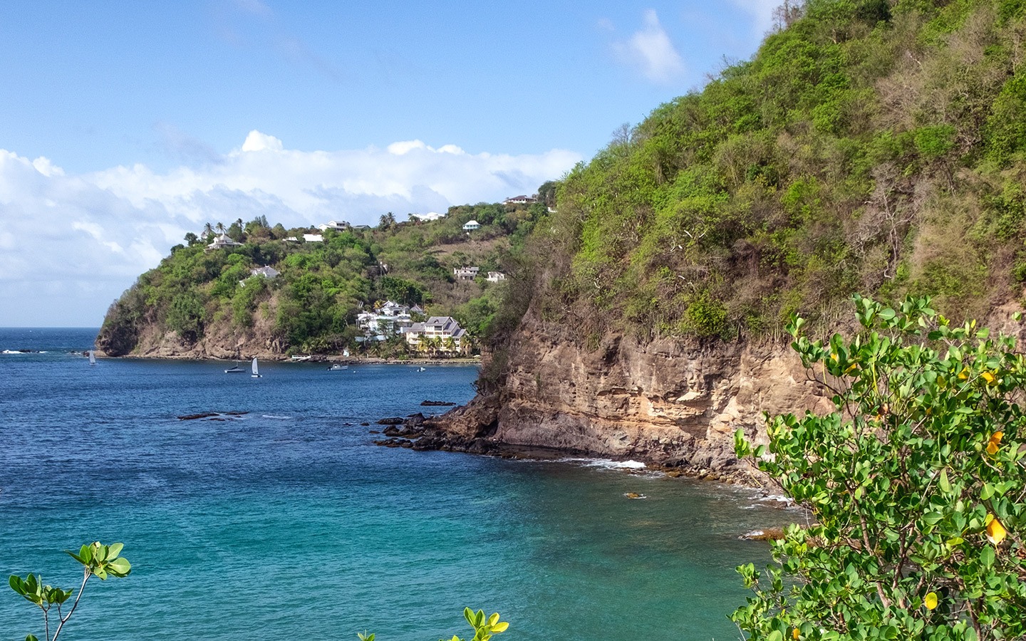 Along the coast from Cap Maison, St Lucia