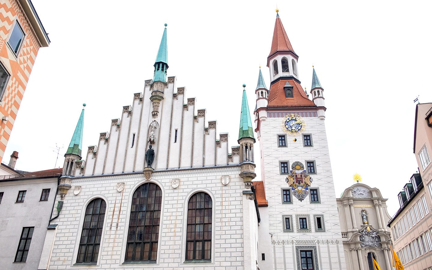 Marienplatz square in Munich, Germany