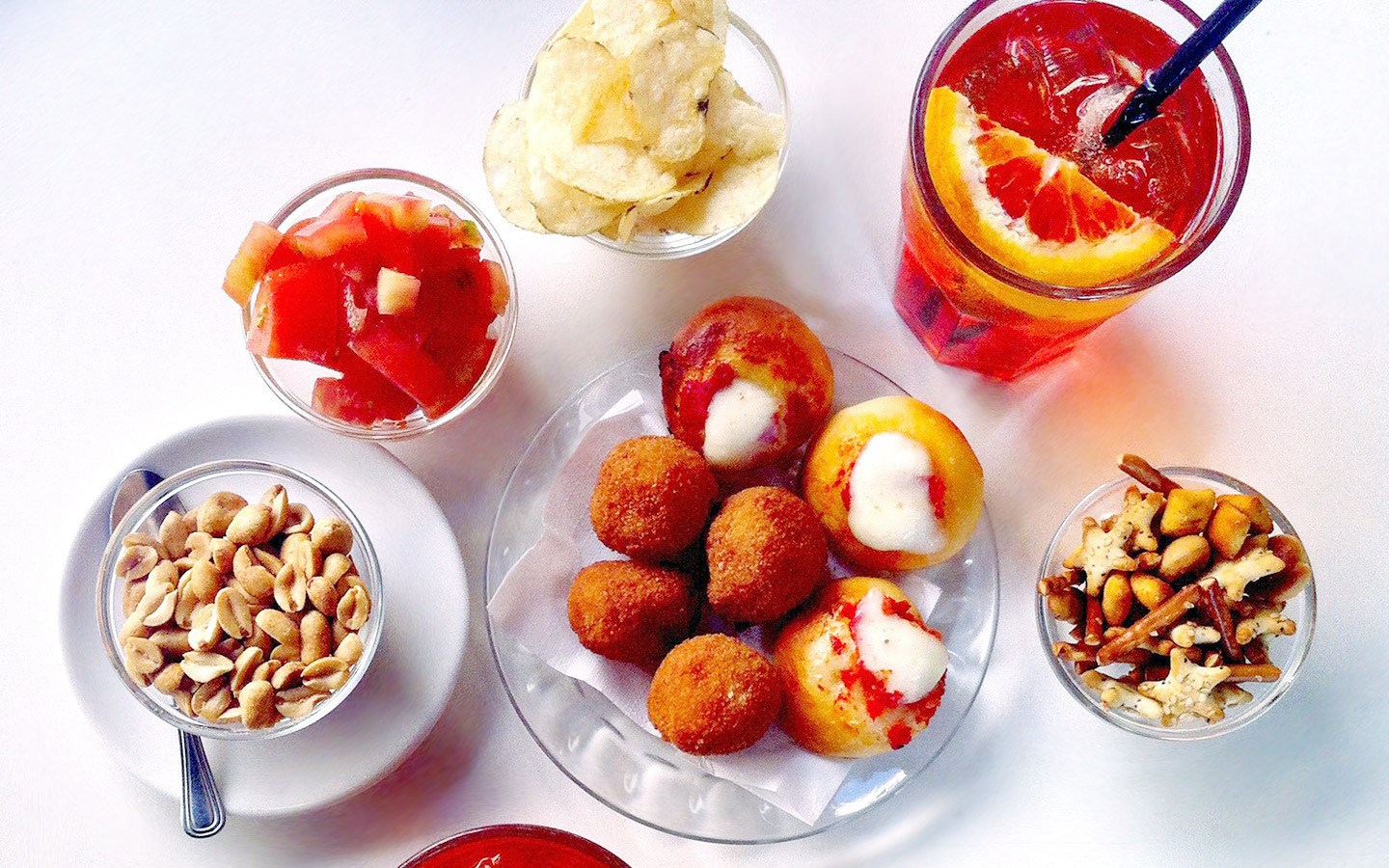 Aperitivo time in Catania, Sicily