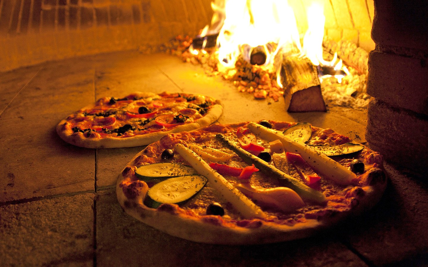 Pizza oven in Naples