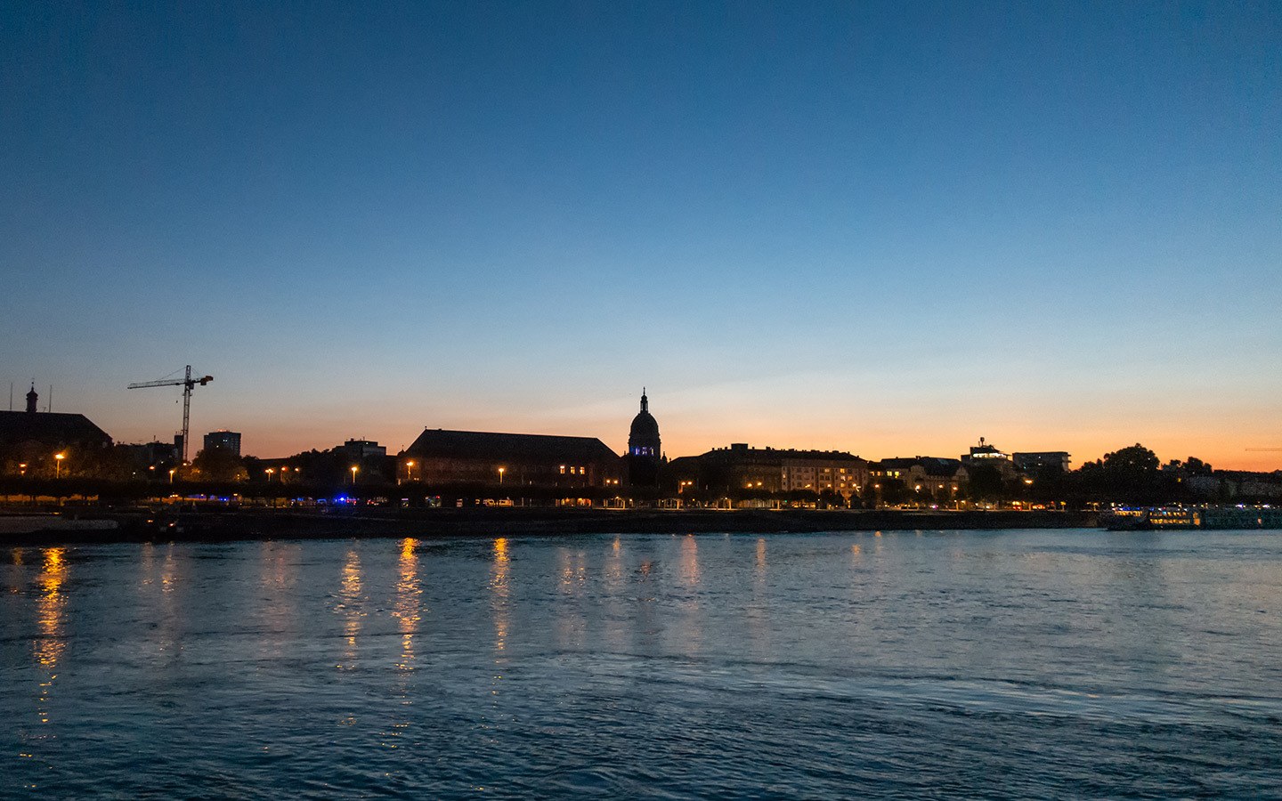 Rhine river cruise views