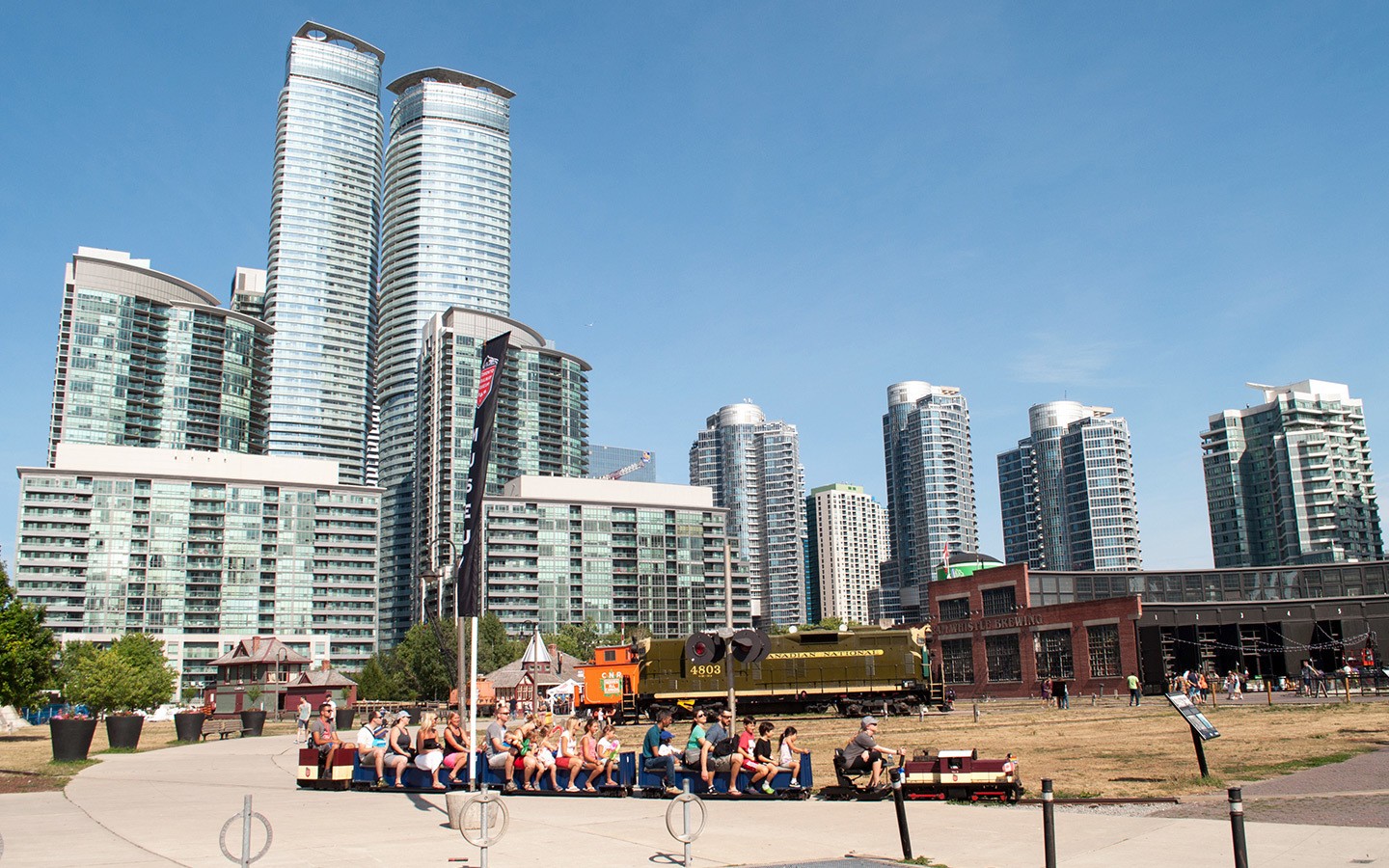 Roundhouse Park in Toronto