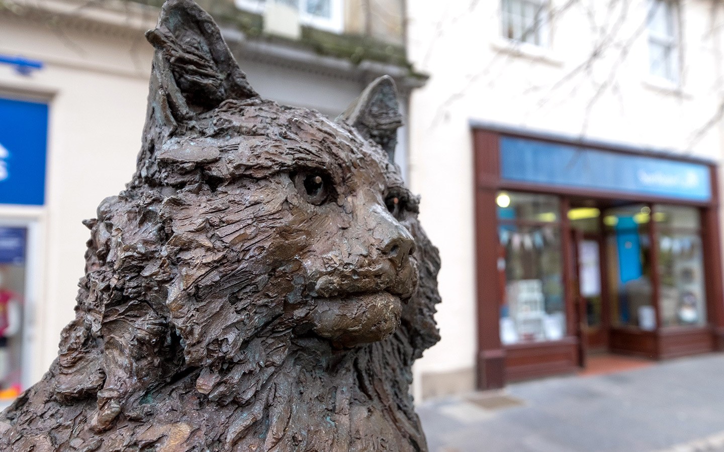 Hamish McHamish cat statue, St Andrews