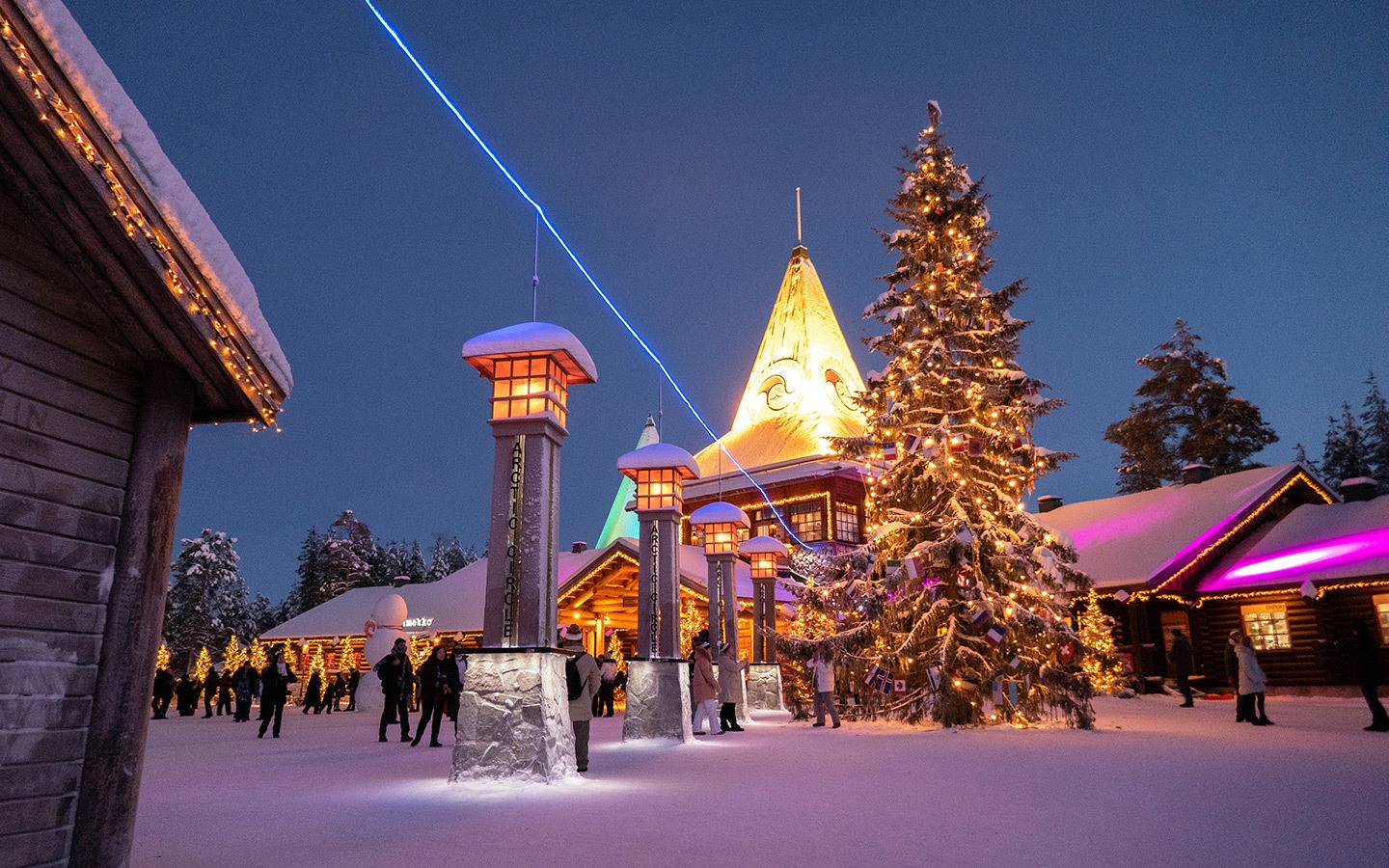A Winter Wonderland Trip To Rovaniemi Finnish Lapland On The Luce 