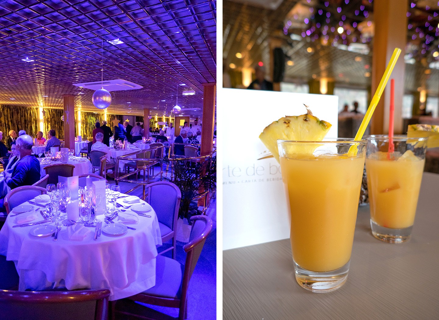 Dining room on the CroisiEurope river cruise ship MS France