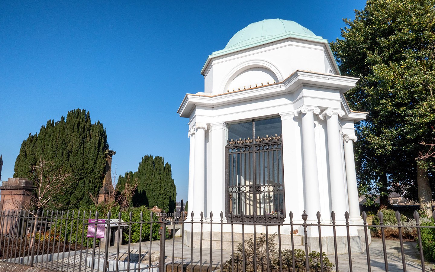 The Burns Mausoleum in Dumfries