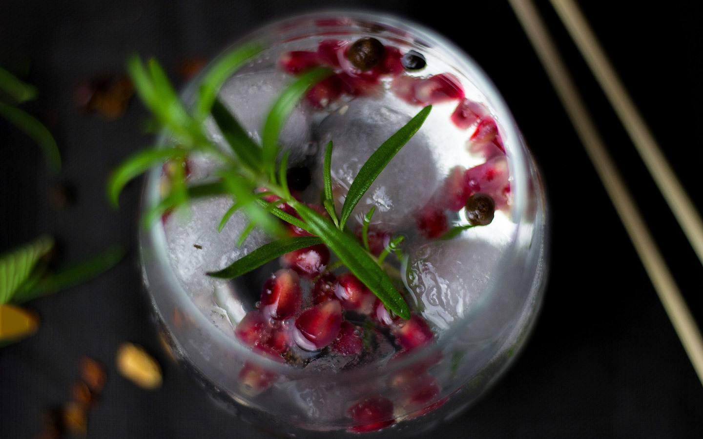 Gin cocktail in Glasgow
