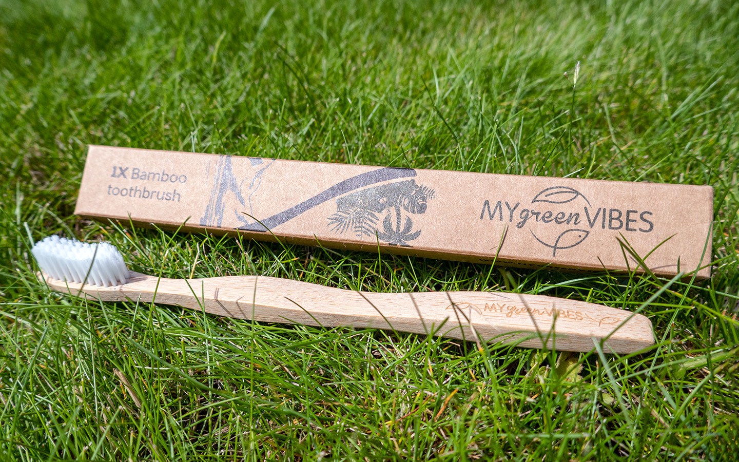 Eco friendly bamboo toothbrush