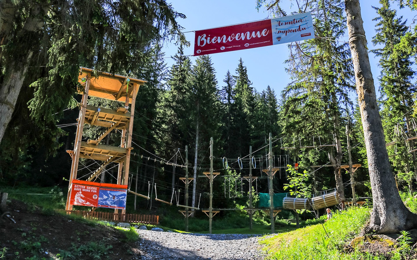Aerial Walkway high ropes adventure course