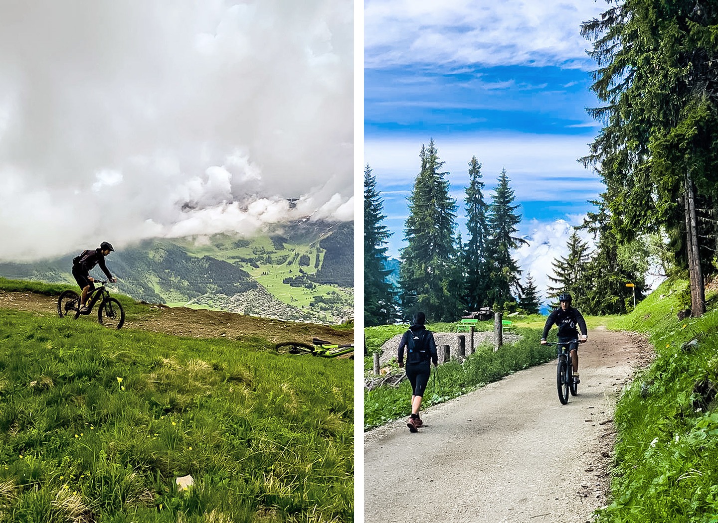 E-Biking in the mountains