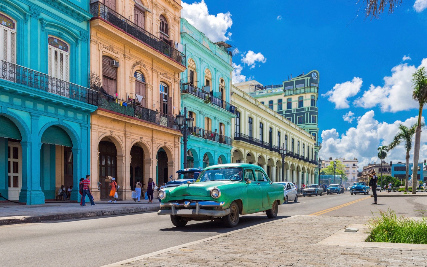 Vintage car in Havana, Cuba
