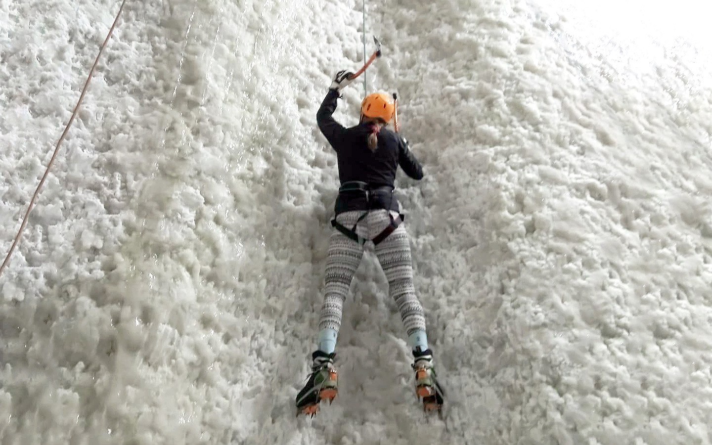 Ice climbing in Kinlochleven