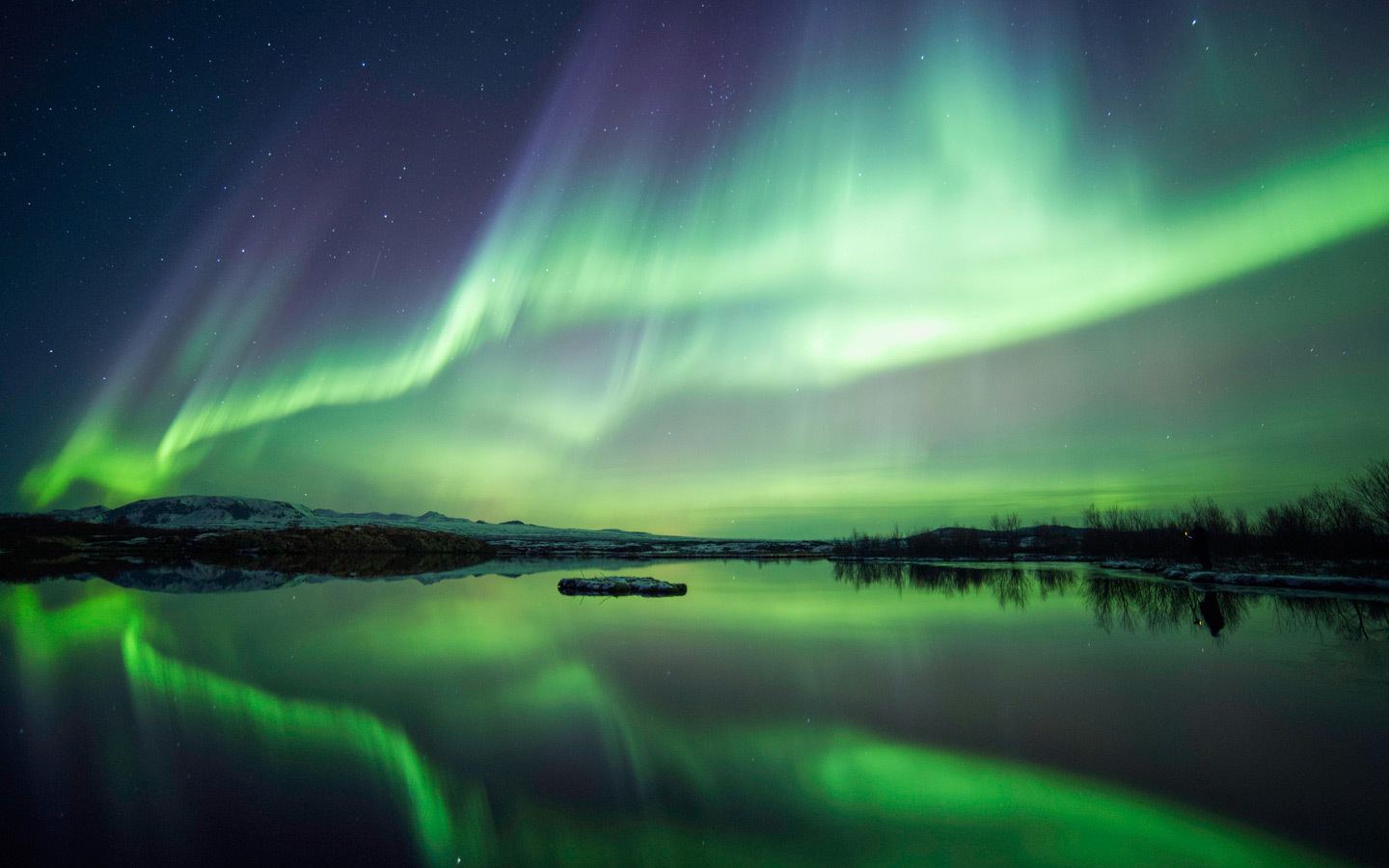 The Northern Lights in Iceland